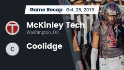 Recap: McKinley Tech  vs. Coolidge  2019