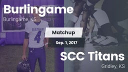 Matchup: Burlingame vs. SCC Titans 2017