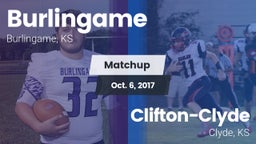 Matchup: Burlingame vs. Clifton-Clyde  2017