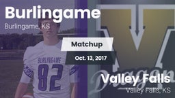 Matchup: Burlingame vs. Valley Falls 2017