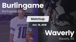 Matchup: Burlingame vs. Waverly  2018