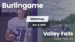 Matchup: Burlingame vs. Valley Falls 2019