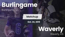 Matchup: Burlingame vs. Waverly  2019