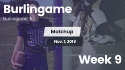 Matchup: Burlingame vs. Week 9 2019