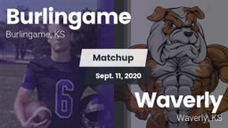 Matchup: Burlingame vs. Waverly  2020