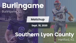 Matchup: Burlingame vs. Southern Lyon County 2020