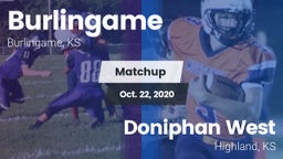 Matchup: Burlingame vs. Doniphan West  2020