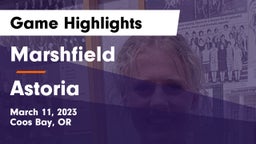 Marshfield  vs Astoria  Game Highlights - March 11, 2023