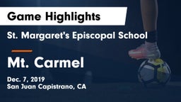 St. Margaret's Episcopal School vs Mt. Carmel Game Highlights - Dec. 7, 2019