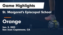 St. Margaret's Episcopal School vs Orange   Game Highlights - Jan. 5, 2023