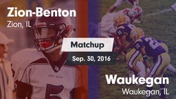 Matchup: Zion-Benton vs. Waukegan  2016
