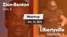Matchup: Zion-Benton vs. Libertyville  2016