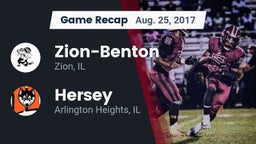 Recap: Zion-Benton  vs. Hersey  2017