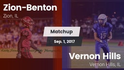 Matchup: Zion-Benton vs. Vernon Hills  2017