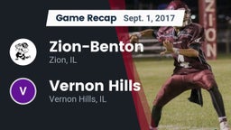 Recap: Zion-Benton  vs. Vernon Hills  2017