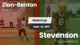 Matchup: Zion-Benton vs. Stevenson  2017