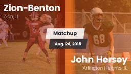 Matchup: Zion-Benton vs. John Hersey  2018