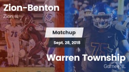 Matchup: Zion-Benton vs. Warren Township  2018