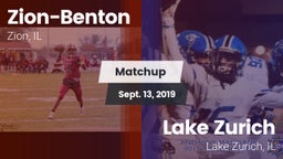 Matchup: Zion-Benton vs. Lake Zurich  2019