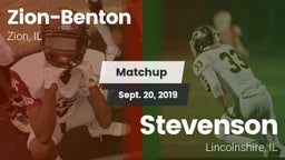 Matchup: Zion-Benton vs. Stevenson  2019