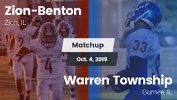 Matchup: Zion-Benton vs. Warren Township  2019