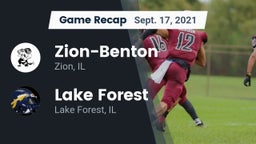 Recap: Zion-Benton  vs. Lake Forest  2021