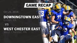 Recap: Downingtown East  vs. West Chester East  2016