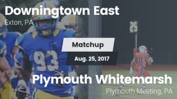 Matchup: Downingtown East vs. Plymouth Whitemarsh  2017