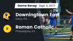 Recap: Downingtown East  vs. Roman Catholic  2017