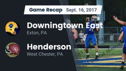 Recap: Downingtown East  vs. Henderson  2017