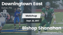 Matchup: Downingtown East vs. Bishop Shanahan  2017