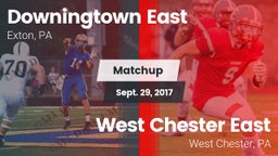 Matchup: Downingtown East vs. West Chester East  2017