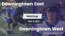 Matchup: Downingtown East vs. Downingtown West  2017