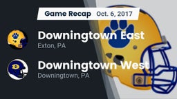 Recap: Downingtown East  vs. Downingtown West  2017