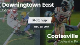 Matchup: Downingtown East vs. Coatesville  2017