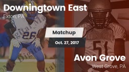 Matchup: Downingtown East vs. Avon Grove  2017