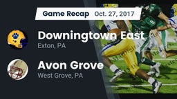 Recap: Downingtown East  vs. Avon Grove  2017