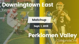 Matchup: Downingtown East vs. Perkiomen Valley  2018