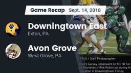 Recap: Downingtown East  vs. Avon Grove  2018