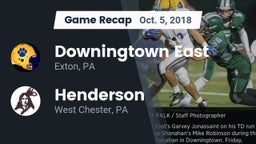 Recap: Downingtown East  vs. Henderson  2018