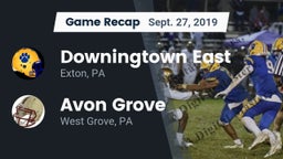 Recap: Downingtown East  vs. Avon Grove  2019