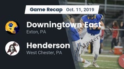 Recap: Downingtown East  vs. Henderson  2019