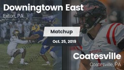 Matchup: Downingtown East vs. Coatesville  2019