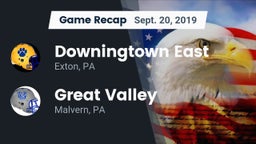 Recap: Downingtown East  vs. Great Valley  2019