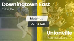 Matchup: Downingtown East vs. Unionville  2020
