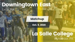 Matchup: Downingtown East vs. La Salle College  2020