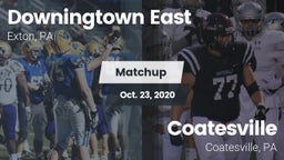 Matchup: Downingtown East vs. Coatesville  2020