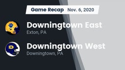 Recap: Downingtown East  vs. Downingtown West  2020