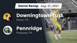 Recap: Downingtown East  vs. Pennridge  2021