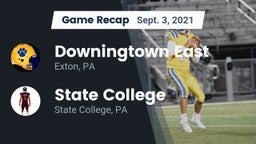 Recap: Downingtown East  vs. State College  2021